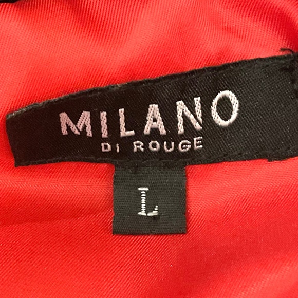 BLACK MILANO MEN'S UNISEX WATERPROOF PUFFER COAT DETACHABLE HOOD SZ LARGE - Picture 6 of 12